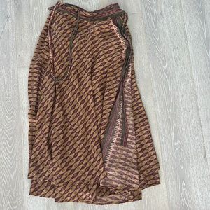 Free People wrap maxi skirt size 2 perfect!